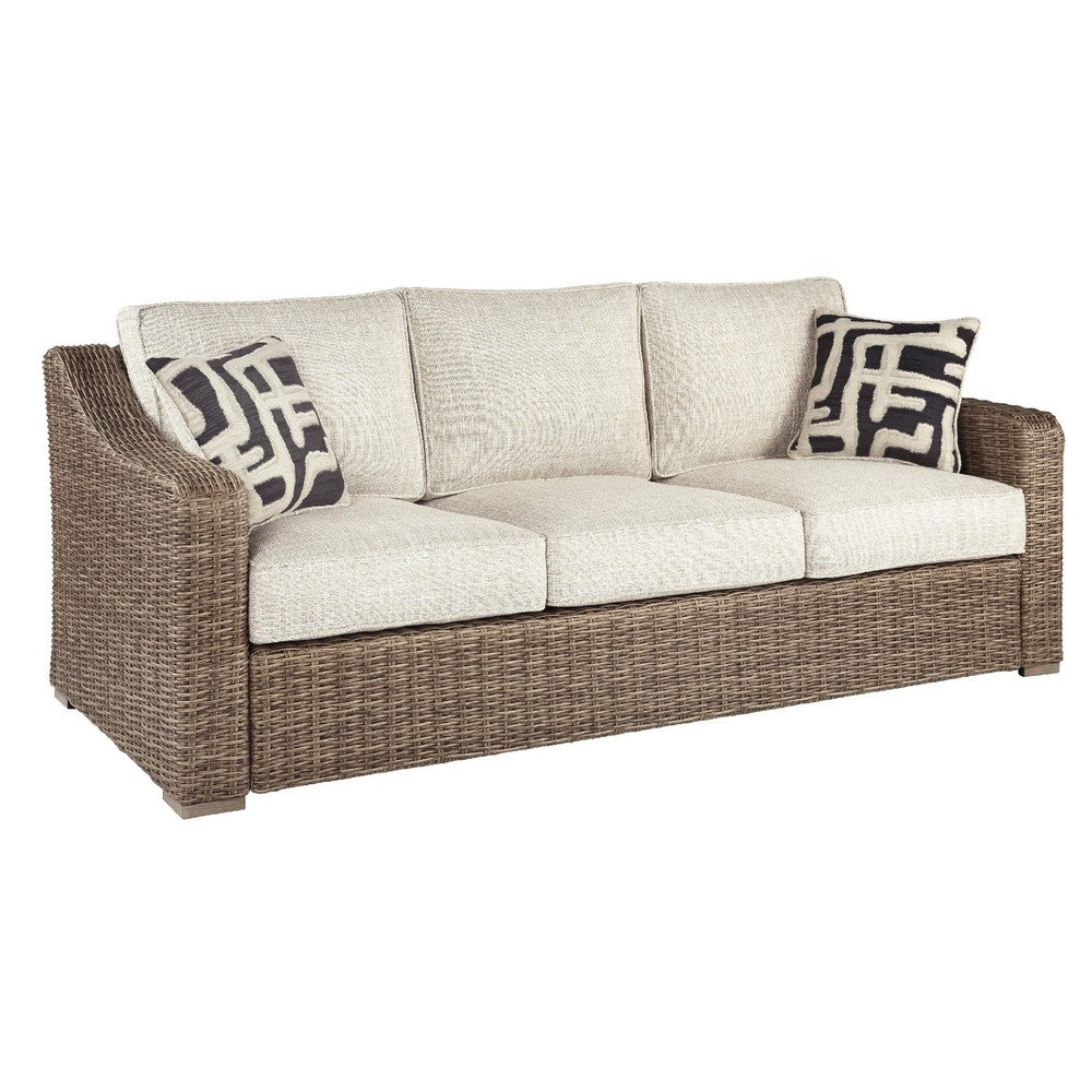 Ashley Beachcroft Sofa with Cushion | Outdoor | Light Door