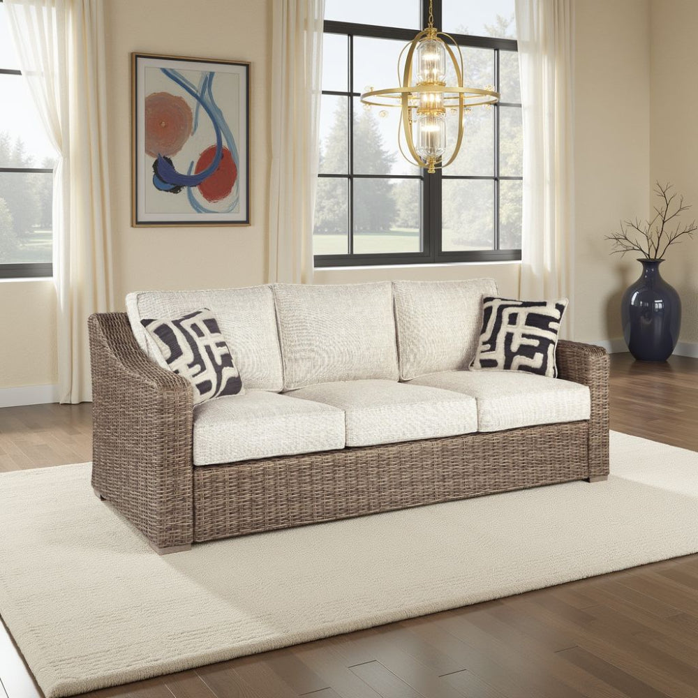 Ashley Beachcroft Sofa with Cushion | Outdoor | Light Door